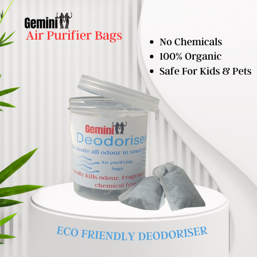 activated charcoal deodorizer in a pack